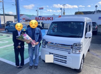 O様　エブリイご納車致しました☆彡